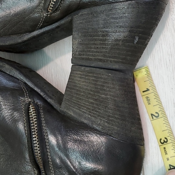 Officine Creative Womens Leather Ankle Heels Giselle boots shoes sz 39.5/9.5 - Picture 10 of 15